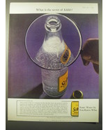 1965 Schweppes Tonic Water Ad - What is the secret of Schhh? - £14.78 GBP