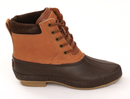 Tommy Hilfiger Charlie Brown Leather &amp; Rubber Ankle Duck Boots Men&#39;s 9 NEW - £77.89 GBP
