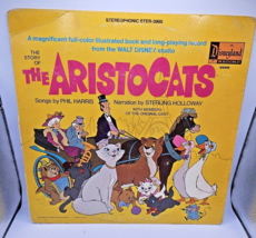 Vintage The Story of The Aristocats LP 1970 Disneyland Record STER3995 - £12.13 GBP