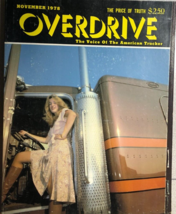 OVERDRIVE vintage Trucking Magazine November 1978 - £27.39 GBP