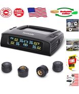 M7-3 Solar Tire Pressure Monitoring System: 5 Alarm Modes, 4 Sensors &amp; 0... - $2,212.01 MXN