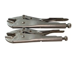 Craftsman USA Locking Pliers Vise Grip Set 45341 45342 Vintage image 4