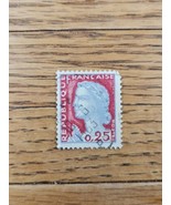 France Stamp Republique Francaise 0,25 Red Used - $4.74