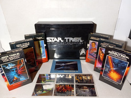 Star Trek: Starfleet Collection Limited Edition Vhs Box + Books - Free Shipping - £58.57 GBP