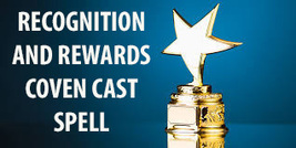 50-200X COVEN CAST RECOGNITION AND REWARDS EXTREME MAGICK RING PENDANT image 2