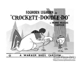 Warner Bros.&quot;Crockett Doodle Do&quot; Egghead &amp; Foghorn Leghorn Animation Giclee Gift - £198.45 GBP