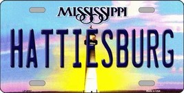 Hattiesburg Mississippi Novelty Metal License Plate - £16.39 GBP