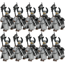 Mounted Knights Hospitaller Custom Minifigure Building Blocks Toys - £4.66 GBP+