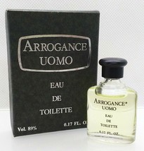 ARROGANCE UOMO ~ SCHIAPPARELLI ✱ Mini Eau Toilette Miniature Perfume 0.1... - $15.99