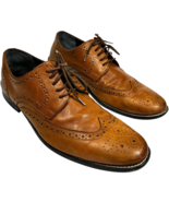 Nunn Bush Men&#39;s Oxford Nelson Cognac 84525 221 Wingtip London Leather si... - €24,16 EUR