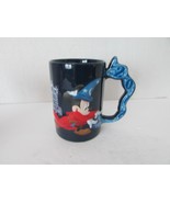 Disney World 4 Theme Parks  Coffee Mug 2017 Mickey Mouse Sorcerer Blue New - $235.93 MXN