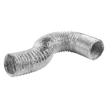 Lambro 498PL 4-In. x 8-Ft. UL 2158A Clothes Dryer Laminated Transition Duct - $37.39