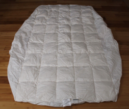 Parachute Home Bedding Quilted Down Twin Mattress Pad 39x75 18&quot; - £89.43 GBP