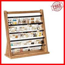 Chic Wooden Earring Organizer - Perfect Gift with 270 Holes for Jewelry ... - $899.23 MXN