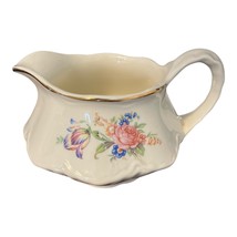 Vintage Cunningham &amp; Pickett Creamer – Floral Pattern – 5 x 5 in – 22K G... - $20.00