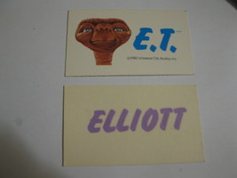 1982 E.T. Extra-Terrestrial Board Game Piece: Elliot Card - £0.78 GBP