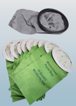 CLOTH BAG-PROTEAM 10qt,SUPER COACH,MEGA VAC SUPER COACH VAC with 10 bags - $38.49