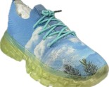 Women&#39;s Blue multicolor Knit Casual Sneakers Size 8.5 - $49.99