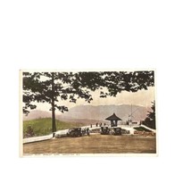 Postcard Prospect Point Stanley Park Vancouver Canada Old Cars C1930 - £3.73 GBP