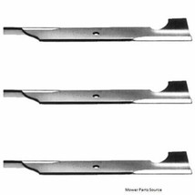 3pk High Lift Blades for Toro 105-7718-03 133-2127 Bad Boy 038-2007-00 - £36.37 GBP