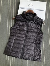 Stand Collar Down Vest Women Ultralight Casual Winter Waistcoat Pockets Padded C - £163.24 GBP
