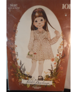 Little Darlings 101 pattern Enchanted Forest Size 1 2 3 Toddler Dress Uncut - $14.25 CAD