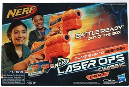 Hasbro Nerf Laser Ops Classic 2 Pack Battle Ready Out Of The Box Age 8 Years Up - £30.46 GBP