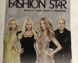Fashion Star Tv Show Print Ad Nicole Richie Jessica Simpson Elle Macpher... - $3.95