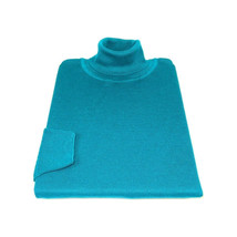 Men PRINCELY Turtle neck Sweater From Turkey Soft Merino Wool 1011-80 Teal image 4