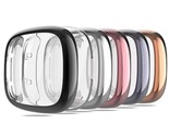 Screen Protector Compatible With Fitbit Sense 2/Versa 4 Case, Soft Tpu P... - $18.99