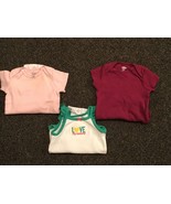 Three Six Month Girl’s One Pieces, 2 Carters, 1 Taggies - €6,46 EUR