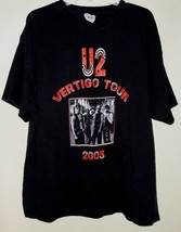 U2 Concert Tour T Shirt Vintage 2005 Vertigo Size 2X-Large - $64.99