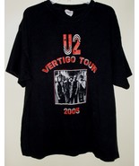 U2 Concert Tour T Shirt Vintage 2005 Vertigo Size 2X-Large - £51.14 GBP
