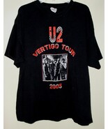 U2 Concert Tour T Shirt Vintage 2005 Vertigo Size 2X-Large - €55,43 EUR