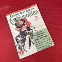 Cosmopolitan January 1934 VTG Magazine Harrison Fisher Cover Art Christmas Issue - £14.76 GBP