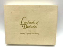 Vtg Washington DC Cards Bureau of Engraving &amp; Printing Landmarks of Distinction - £39.50 GBP