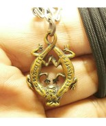 Duo Gecko with money bag Thai blessed amulet wealth lucky rich pendant t... - $29.45