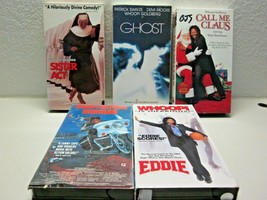 Whoopi Goldberg VHS Movie Lot 5 VHS Ghost Sister Act - £9.71 GBP