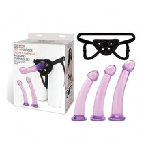 Lux Fetish Size Up 3-Piece D*ldo &amp; H*rness Pegging Training Set - $107.19