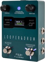 Flamma Fs21 Drum Machine Looper Pedal Stereo Guitar Pedal With Screen 160 - £106.36 GBP