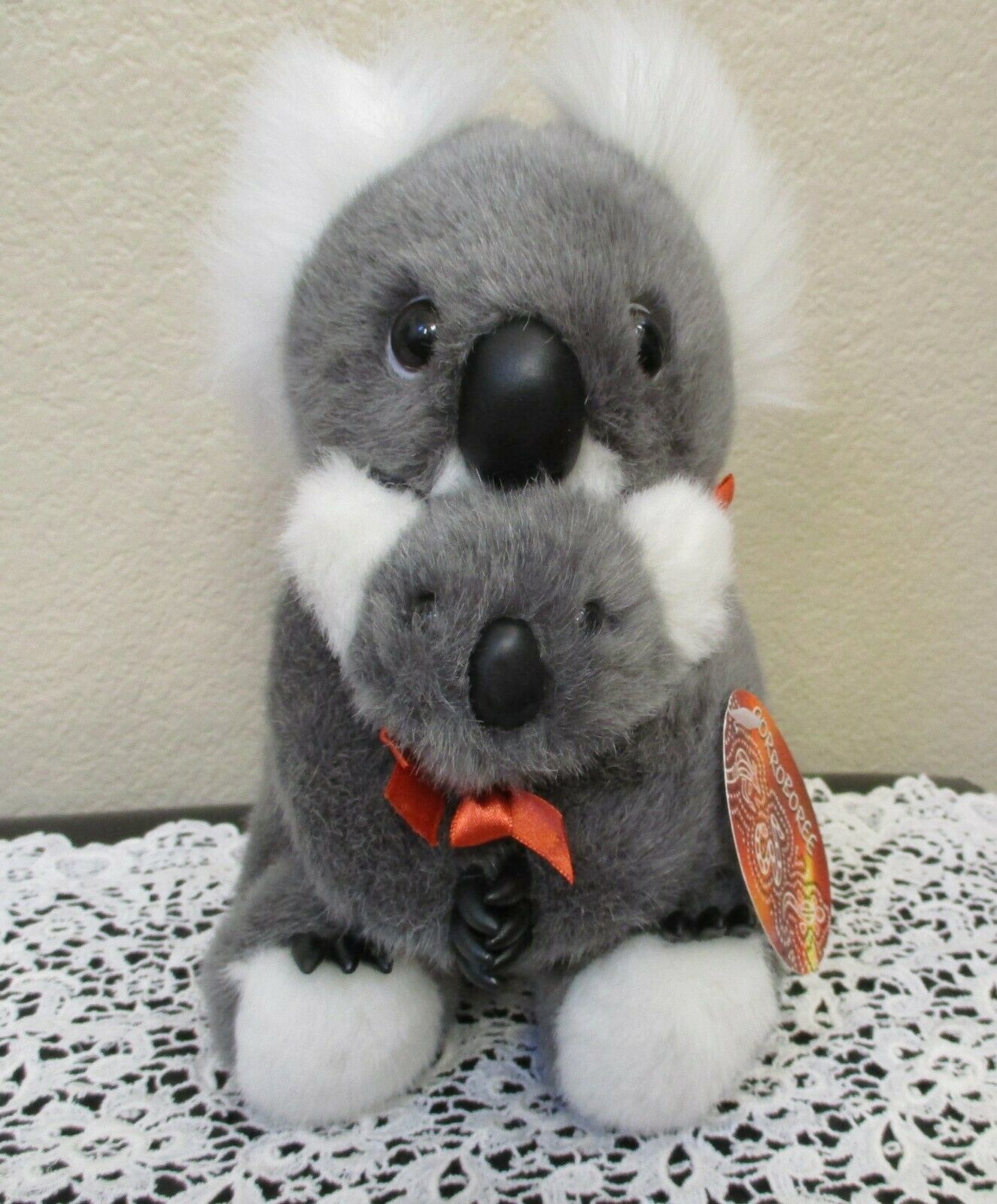 Corroboree Koala Bear With Joey Australian Made 10&quot; - $25.24