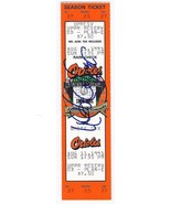 Wilson Alvarez No Hitter Signed Full SEASON Ticket White Sox @ Orioles 8... - $700.30 CAD