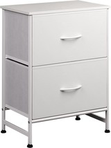 Wlive Nightstand, Nightstand With 2 Drawers, Bedside Furniture, Night, Size L. - £35.43 GBP