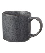 Four (4) Better Homes ~ DARK GRAY ~ Stoneware ~ 14 Ounce ~ Mugs/Coffee Cup - $51.12 CAD