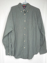 Wrangler  Size XL Green Black Checked Long sleeve Shirt 100% cotton - $45.98