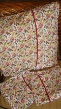 Ikea Alvine Gava Floral Pillow Covers SET of 3 Red Pink Cream Green 19 x 19" - $14.97