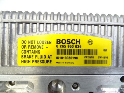 04 Mercedes R230 SL55 ABS pump, anti lock brake SBC, 0054319612 Item image 3