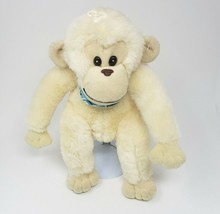 Vintage 1988 Dan Dee Creme Baby Monkey Gorilla Stuffed Animal Plush Toy Lovey - £29.36 GBP