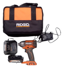 USED - RIDGID TOOLS R860021B w/ 2ah Battery, Charger and Tool Bag - £70.39 GBP