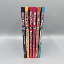 Lot of 6 Monster High Paper Back Books Freaky Fusion, Haunted, Boo York - £23.79 GBP